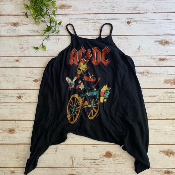Trunk Ltd Tops - Trunk LTD AC/DC Band Tank